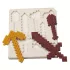Silikon Minecraft Schwert und Axt Form