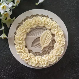 3D Silikon Rosenkranzform