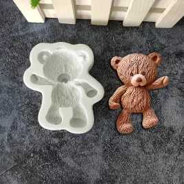 Niedliche Bär Silikonform zum Backen