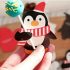 100er-Pack Weihnachts-Lutscherhalter-Karten - mit Weihnachtsmann, Pinguin und Schneemann-Motiven
