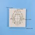 Silikon-Schokoladenformen - Vintage-Rahmen-Design