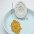 Vintage Barock-Rollen-Relief Schokoladenform - 3D Silikonform