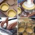 Rostfreier Stahl runde Tarteform, perforierte französische Teigform