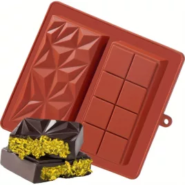 Große Silikon-Schokoladenriegel-Form