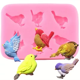 3D Vogel Silikonform