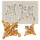 Silikon Blatt Blume Weinrebe Spitzenform
