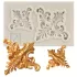 Silikon Blatt Blume Weinrebe Spitzenform