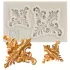 Silikon Blatt Blume Weinrebe Spitzenform