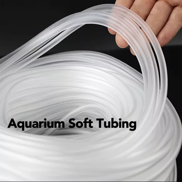 Silikon-Luftschlauch für Aquarien, flexibles Luftpumpenzubehör für Aquarien