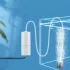 Tragbarer, USB-betriebener Mini-Aquarium-Luftpumpe