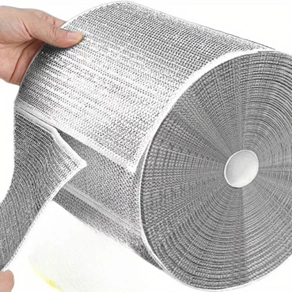 4er-Pack Nylon, ultradünne Mikrofaser-Stahlwolle-Seifenkissen, Aquarien-Reinigungswerkzeug