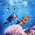 2er-Set Charmante Taucher Aquarium Dekorationen