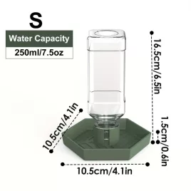  Automatischer Wasserspender, Terrarium Trinkschale für Eidechsen, Schildkröten, Schnecken, Spinnen, Frösche, Bartagamen