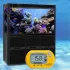 1 Stk. Doppel-Celsius- und Fahrenheit-Aquariumthermometer mit Saugnapf