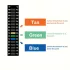 6 Stück Digitale Thermometerstreifen für Aquarien