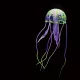 Medusa-Aquariumdekoration, fluoreszierende leuchtende Silikon-Medusa-Dekoration