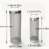 12 mm/16 mm Edelstahl-Aquariumfilter