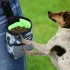 Tragbare Hundetrainertasche mit Leckerli- und Belohnungsfach