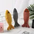3 Stk. Plüsch Fisch Spielzeug für Katzen