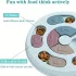 1 Stück interaktives, langsames Puzzle-Spiel für Hunde und Katzen