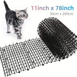 Outdoor-Katzenmatte mit Stacheln - Grabeschutzmatte