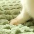 Ultra-Weiches Plüsch Katzenbett - Luxus Haustierbett mit Memory-Schaum, Abnehmbarer und Waschbarer Bezug