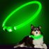 Verstellbares LED-Hundehalsband