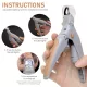 Professioneller Haustier-Nagelknipser mit LED-Licht