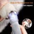 Professioneller Haustier-Nagelknipser mit LED-Licht