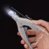 LED-Haustiernagelschneider mit Lupe