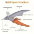 LED-Haustiernagelschneider mit Lupe