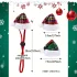 Mini Weihnachts-Haustiermütze