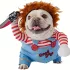 Halloween Tödliche Puppe Haustier Hundekostüm