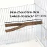 Langleiter aus Holz für Vögel