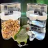 Vogelhäuschen und Wasserspender - Ideal für Käfige