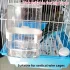 Vogelhäuschen und Wasserspender - Ideal für Käfige