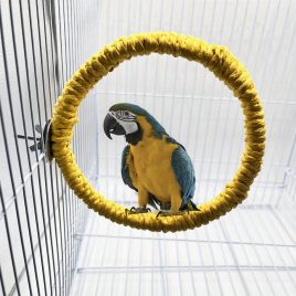 Papageiensitz für den Käfig