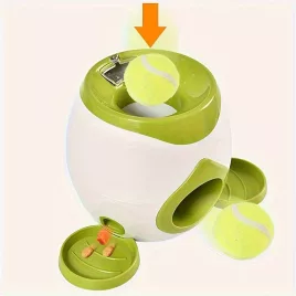 Interaktiver Tennisball-Spender für Hunde