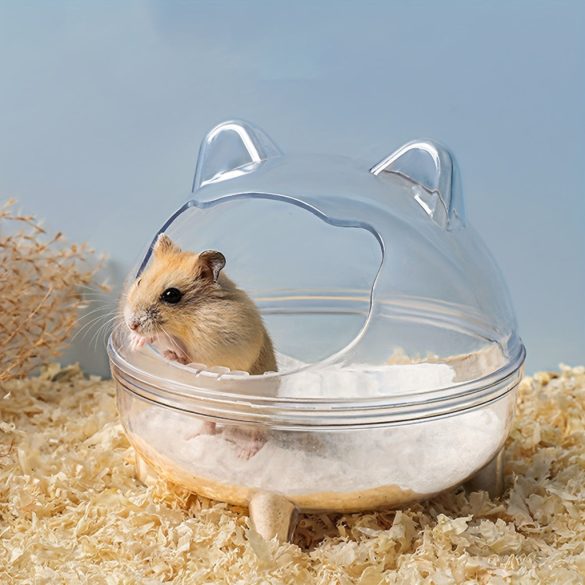 Großer und Transparenter Acryl-Sandbadetank und Hamsterbad