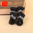 4er Set wasserdichte Hundeschuhe für kleine Hunde