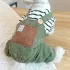 Gestreiftes Haustierkleid für Hunde und Katzen