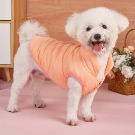 1 Stk. einfarbige, dicke Winterjacke für Hunde