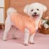 1 Stk. einfarbige, dicke Winterjacke für Hunde