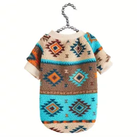   Totembedruckter Haustierpullover, Herbst- und Winterkleidung für Katzen und Hunde