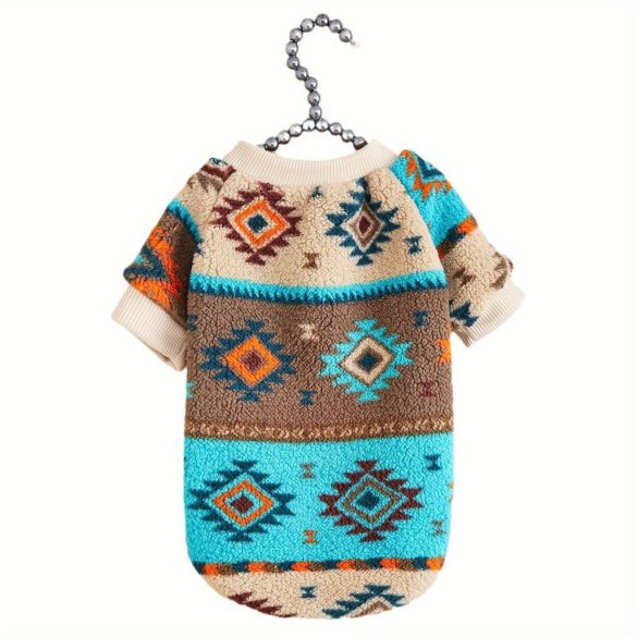 Totembedruckter Haustierpullover, Herbst- und Winterkleidung für Katzen und Hunde