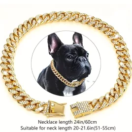 1 Stk. Glänzendes Hunde Halsband