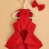 Bezauberndes Netzkleid mit Schleife für kleine Hunde