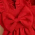 Bezauberndes Netzkleid mit Schleife für kleine Hunde