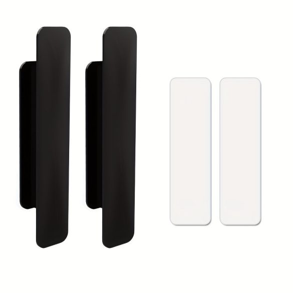 2 selbstklebende, ohne Bohren montierbare Griffe