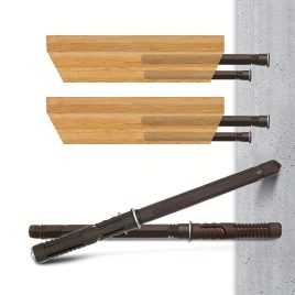 6er-Set versteckte schwebende Regalhalterungen